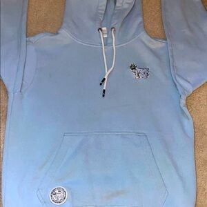 Light Blue “GOAT” Hoodie